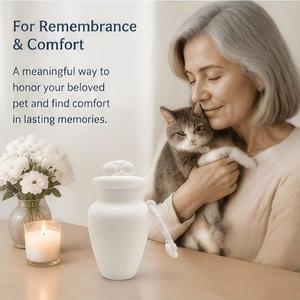 Llavero <span class=keywords><strong>con</strong></span> Colgante de Urna para Cremación, Apto para Hombres y Mujeres, Conmemorativo para Mascotas, Producto para Mascotas Más Vendido - Product Image 3