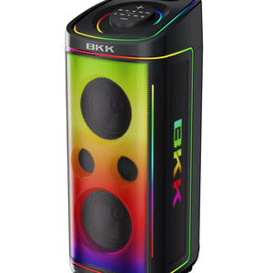 Enceinte de fête sans fil à basses puissantes avec éclairage frontal, grand woofer, intérieur en bois, 500W <span class=keywords><strong>RMS</strong></span>, pour extérieur (XC8700) - Product Image 1