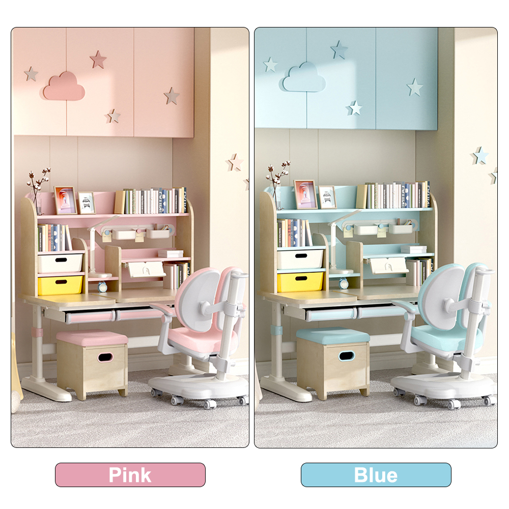 Height Adjustable Children Smart Anti-Humpback Chairs Home Furniture Ergonomic Kids Study Chair with Wheel