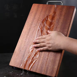 Tabla de Cortar de Madera Natural de Hierro, Elegante y Universal, Antideslizante, de una Sola Pieza, Sin Pegamento, para Cortar Queso y Servir - Product Image 5