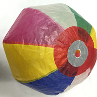 Ballons en papier de style musical japonais Kamifusen de 21 cm, jouets pour enfants, ballons en papier pour la décoration