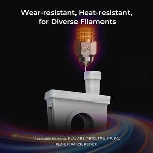 Kit de Boquillas para Impresora 3D Creality, 0.25/0.4/0.6/0.8mm, Acero Inoxidable, Alta Conductividad Térmica - Product Image 6