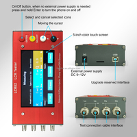 Testeur de résistance, de capacité et d'inductance haute précision pour injecteur de pompe à rampe commune LCR02
