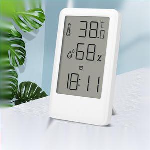 Nhật Bản mới Đồng hồ báo thức hộ gia đình điện tử trong nhà đa chức năng ẩm kế mini đồng hồ điện tử - Product Image 6