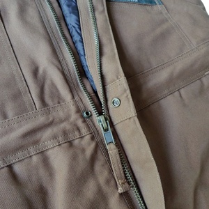 Men's Bib Overalls Sturdy Canvas Work Overalls with Knee Pad Pockets - Product Image 5