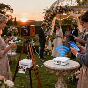 Impresora Fotográfica Inalámbrica Inteligente JOYSPACE K318 con Impresión Directa desde el Móvil a través de Código QR, Sin Necesidad de PC - Product Image 6