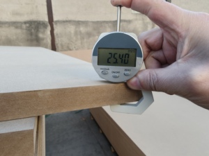 Panneau <span class=keywords><strong>MDF</strong></span> 11 mm 4x8 pieds, panneau de fibres à densité moyenne stratifié, qualité E1, <span class=keywords><strong>plaque</strong></span> de bois pour découpe laser et décoration - Product Image 2