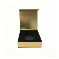 Boîte-cadeau de luxe personnalisée en forme de livre avec surface lisse pour vernis à ongles doublure éponge haut de gamme UV à l'huile