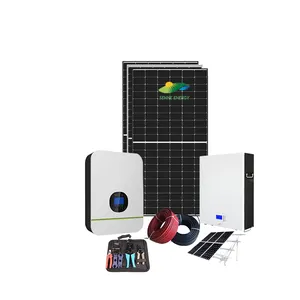 Производитель OEM, бесплатный дизайн, индивидуальная автономная солнечная система для дома 7 кВт 10 кВт 15 кВт 20 кВт, электрическая установка на солнечной энергии