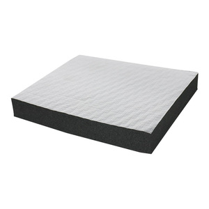 Tubería de Aislamiento de Espuma de Goma Flexible con Revestimiento de Aluminio, Estilo Industrial Moderno, Ecológica, Resistente al Fuego, Libre de Formaldehído - Product Image 1