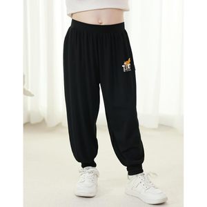 BambooBud Kids Jogger Pants Elastic Waist Unisex Casual Sweatpants Breathable <b>Pull</b> On Pants - Product Image 3