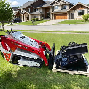 飞行员控制Derette V1000支架在滑移转向装载机微型装载机上，配有CE EPA柴油发动机选项 - Product Image 2