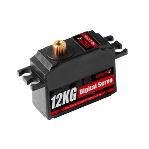 NEEBRC 12KG Metal Gear Servo étanche pour 1/10 1/12 RC Car Robot Boat Helicopter Quadcopter TRX4 Wltoys MN128 MN86 WPL <span class=keywords><strong>Traxxas</strong></span> - Product Image 3