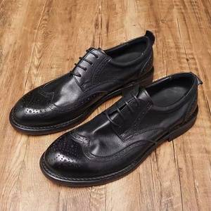 Nouvelles Chaussures Oxford en Cuir pour Hommes 2026 avec Tige en Cuir – Chaussures Habillées Britanniques Tendance et Élégantes pour le Bureau et les Occasions Décontractées - Product Image 2