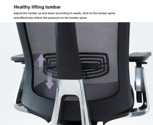 Cómoda silla <span class=keywords><strong>de</strong></span> oficina giratoria ejecutiva <span class=keywords><strong>de</strong></span> malla Silla ergonómica Boss - Product Image 6