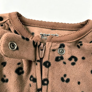 <span class=keywords><strong>Pijama</strong></span> Enterizo de Bebé con Estampado de Leopardo, Manga Larga, de Forro <span class=keywords><strong>Polar</strong></span>, Ropa de Bebé Unisex, Traje para Niños Pequeños - Product Image 6
