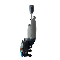 Batterie au Lithium commerciale marche derrière la Machine à récurer à 360 degrés nouvel épurateur de sol manuel d'état dans du carburant électrique en plastique
