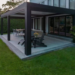 Rouleau externe personnalisé motorisé écran zip <span class=keywords><strong>transparent</strong></span> coupe-vent stores d'extérieur étanches - Product Image 1