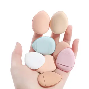Schlussverkauf Fabriklieferung neues dickes Leder Marshmallow Mini-Fingerabdeckungs-Makeup-Blendersponge Fingerabdeckung
