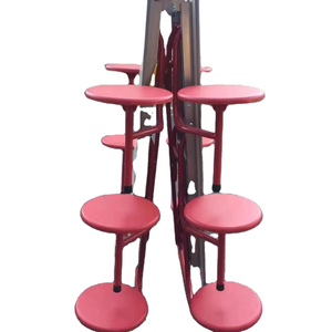 매점 학교 테이블 접이식 식당 책상 학교 가구 - Product Image 1