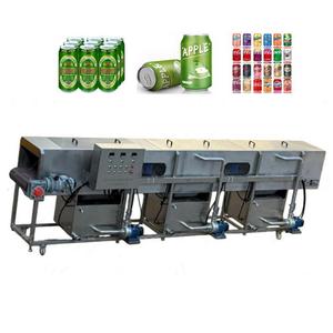 Pasteurisateur stérilisateur continu à 3 étages pour petites canettes, bouteilles, pots, pulvérisation, bière, boissons, jus, lait - Product Image 3
