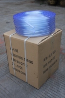 Tuyau en PVC transparent renforcé, sans odeur, de qualité alimentaire, flexible, en vinyle, pour l'air, 10 pieds, pour usage alimentaire