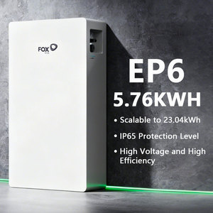 แบตเตอรี่จัดเก็บพลังงานไฟฟ้าแรงสูง Fox 5kwh แบตเตอรี่ Fox สำหรับโซลาร์เซลล์ รุ่น Ep6 สำหรับบ้าน 5kwh พลังงานที่สามารถขยายได้ - Product Image 5
