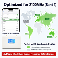 Amplificador de Señal GSM EasyBoost 2100MHz 2G 3G 4G 5G B1 para Hogar y Oficina, Fácil Instalación, Pantalla LCD, Aplicación Tuya, Cobertura de 500m², Repetidor en Casa