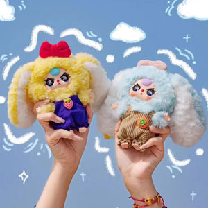 Bébé trois jolie fille cadeau Macaron lapin V2 boîte aveugle peluche bébé trois Lilyrabbit <span class=keywords><strong>ville</strong></span> V2 boîte aveugle - Product Image 1