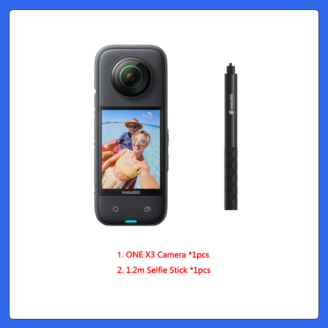 Insta360 X3 - Ultimate 360 Action Camera for Extreme Sports Insta360 X3 - Ultimate 360 Action Camera for Extreme Sports