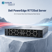 Serveur de calcul haute performance Dell PowerEdge R7725xd, AMD EPYC 9005, 384 cœurs, DDR5, NVMe, pour l'analyse des données, l'IA d'entreprise