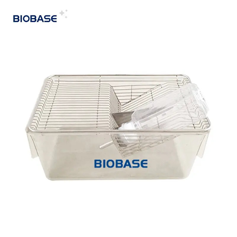 Biobase China Mouse Cage BK-CP3 with a stainless steel tube and Standard accessories Mouse Cage for house