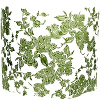 Pots de plantes en céramique de style campagnard français Xiaan Jiaju 7,7 pouces avec trous de drainage pour olives et arbres à monnaie |   Décoration de ferme pour l'intérieur et l'extérieur