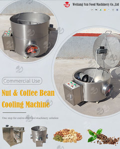 Máquina Enfriadora Multifuncional Personalizada de Tipo Redondo para Semillas de Maní y Sésamo, Máquina Enfriadora de Granos de Café y Frutos Secos Tostados - Product Image 4