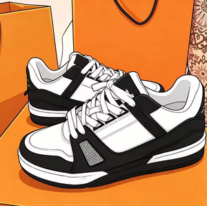 <b>Top</b> Quality Men Youth Platform Flat Skateboard shoes Luxury Shoes Designer Women Casual <b>Walking</b> Style Shoes stylish men's Shoes - Product Image 1