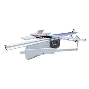 Electric scroll sliding cold table precision vertical table circular band panel saw machine with digital readout