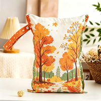 Sac étanche 100 % imperméable lavable en machine, pochette réutilisable pour couches, maillots de bain, voyages et plage, motif personnalisé