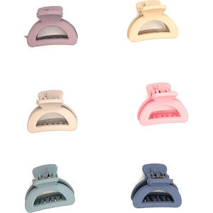 Pinces à cheveux mates couleur bonbon de 6 cm pour filles et femmes, pinces à cheveux, barrettes - Product Image 1