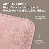 Nouvel Arrivage Pochette d'emballage pour bijoux en microfibre gaufrée personnalisée, avec insert en suède pour bijoux, pochette enveloppe pour colliers et boucles d'oreilles