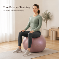 Ballon de yoga en PVC épaissi, durable et souple, ballon de fitness Pilates, ballon géant d'entraînement sensoriel pour équipement sportif adulte