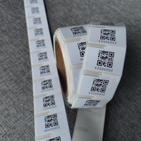 Étiquettes RFID flexibles en PET anti-métal, étanches et résistantes aux intempéries, avec code QR, UHF RFID 860-960 MHz, portée de lecture de 1 à 8 m, vente en gros