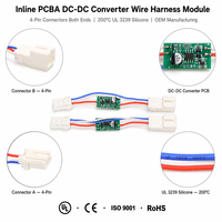 Convertisseur CC-CC à courant constant OEM en ligne avec faisceau de câbles, mode 35V, silicone pour bande LED et éclairage automobile