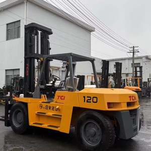 Montacargas Diésel Usado de 12 Toneladas TCM/Komatsu/T-o-y-o-t-a TCM FD120 FD100 con Motor de Alta Potencia en Venta - Product Image 1