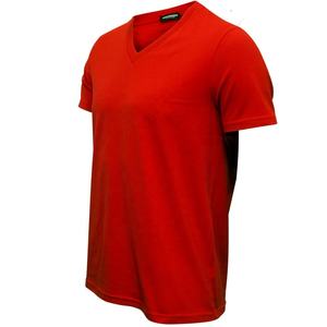 Camiseta de Cuello en V para Hombre, 100% Algodón Suave, 200 Gsm, Doble Tinte, Impresión Personalizada, Marca Popular, Ajuste Personalizado, Secado Rápido y Transpirable - Product Image 5