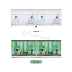 2024 Hot Sale Stapelbare Vogelkooien voor Kweek Grote Metalen Vogelkooi - Product Image 5