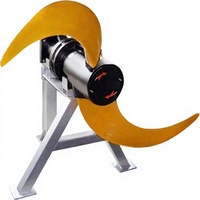 Mélangeur à hélice submersible à double lame haute performance avec composants d'engrenage moteur 10000W pour le traitement industriel des liquides