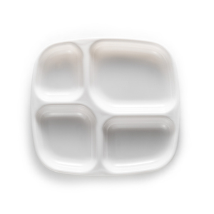<span class=keywords><strong>Plateau</strong></span> de repas en mélamine à 4 compartiments pour <span class=keywords><strong>restaurant</strong></span> de restauration rapide, hôpital, vente chaude - Product Image 1