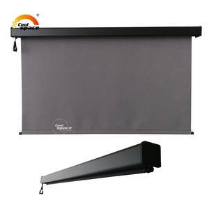 Stores verticaux en PEHD à commande manuelle ou électrique avec <span class=keywords><strong>manivelle</strong></span> pour intérieur ou extérieur - Product Image 2