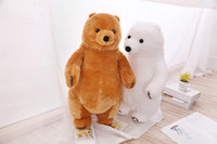 Diseño personalizado lindo peluche relleno patata suave peluche oso juguetes de peluche
