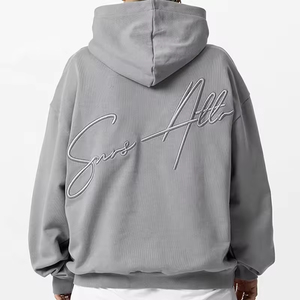 Customized Plain Dyed Half Zip Fleece Winter <b>Hoodies</b> for Blank Sweatshirts Chenille Couple's Pullover Hoodie <b>Gothic</b> Style Color - Product Image 2
